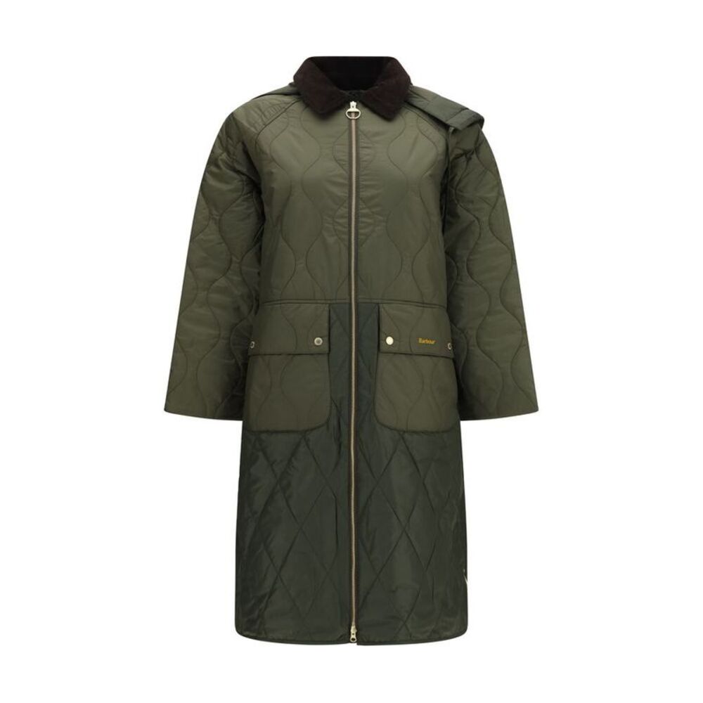 Barbour Bicolor Polyester Full-Length Women's Jacket
